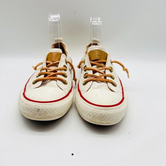 Converse All Star Shoreline Sneaker Womens 7 White Slip On Casual Chucks Shoes - Picture 3 of 10